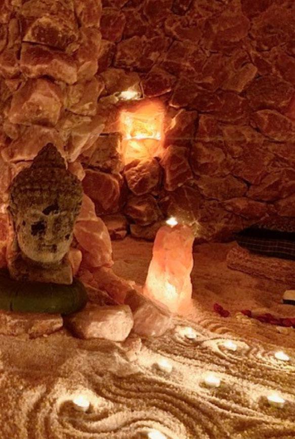 Inside the Bethesda Salt Cave