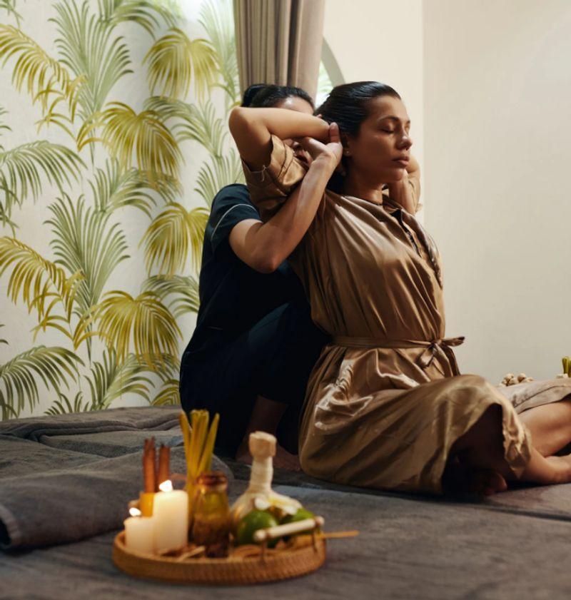 Stretch Therapy session